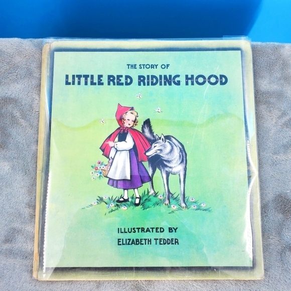 1938 print "Little Red Riding Hood" children's book - Picture 1 of 10